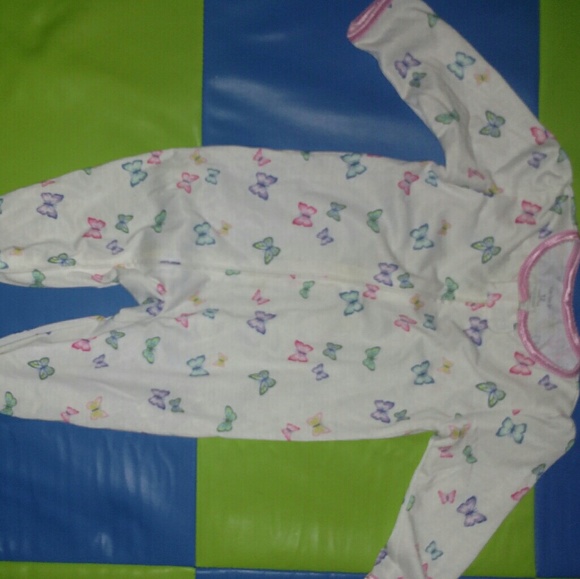 Carter's footies butterflies 12 months - Picture 2 of 3